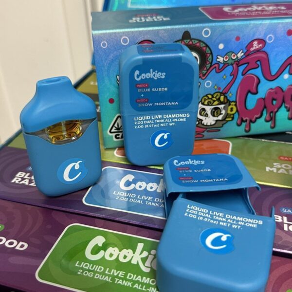 cookies liquid live diamonds 2g dual tank disposable