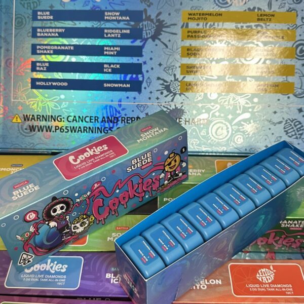 cookies liquid live diamonds 2g dual tank disposable