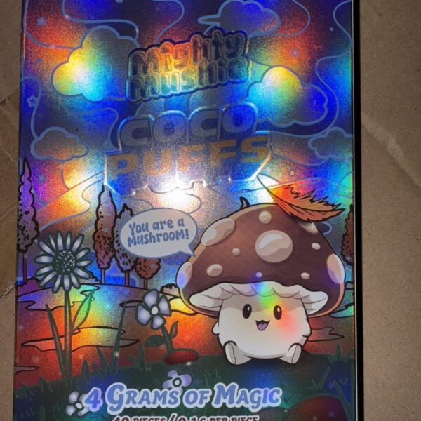 mighty mushie coco puffs 4grams of magic mushroom