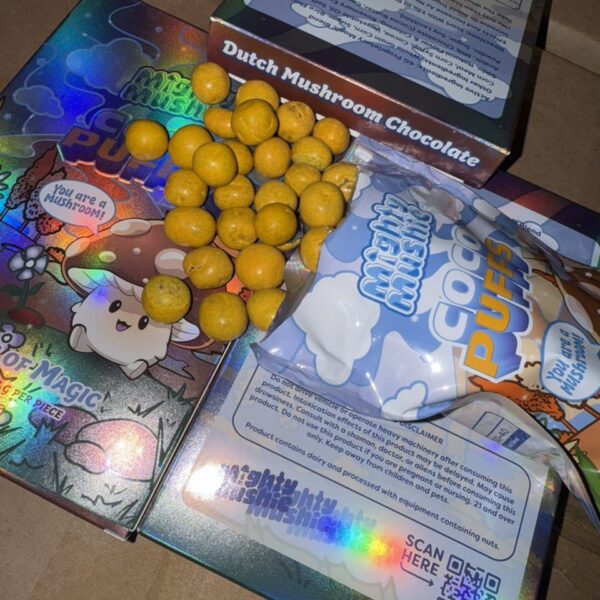 mighty mushie coco puffs 4grams of magic mushroom