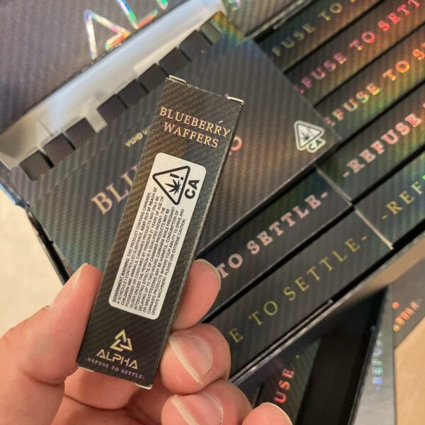 alpha refuse to settle disposable 1g