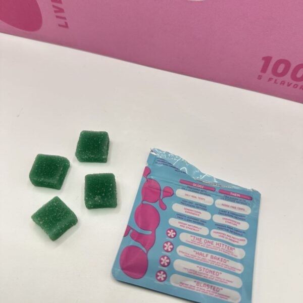 ologi edible 500mg cannabis infused live resin gummies