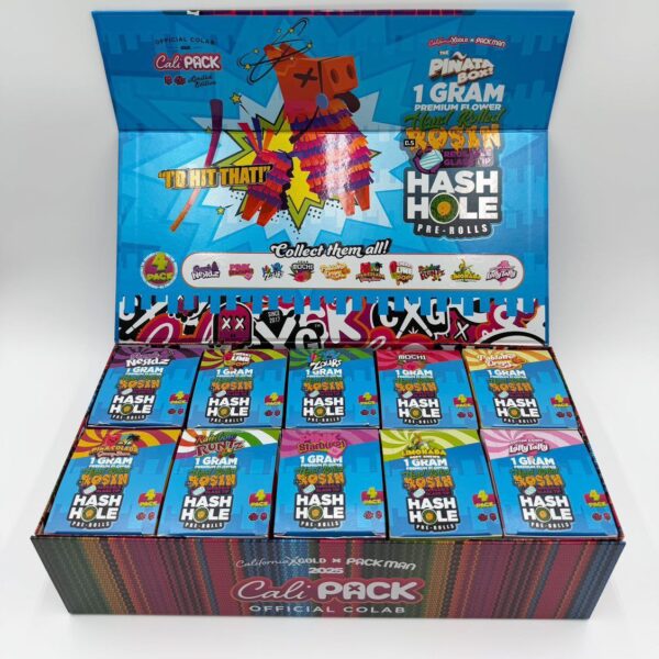 piñata box hashholes 1g premium flower pre rolls
