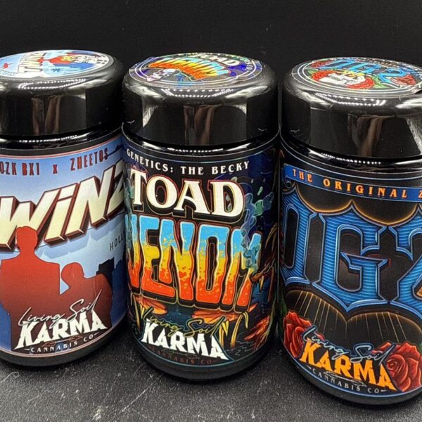 heavy hitting line up of toad venom and zkittlez crosses 