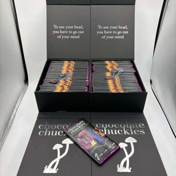 chocolate chuckles magic mushroom bars
