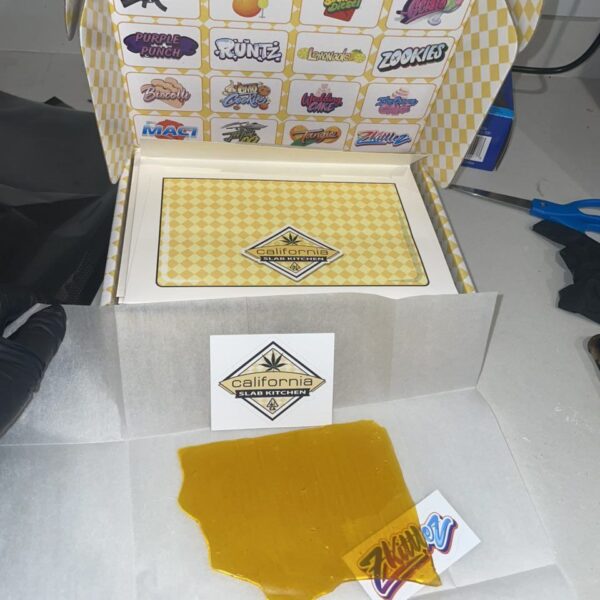 California slab kitchen 1lb premium indoor shatter