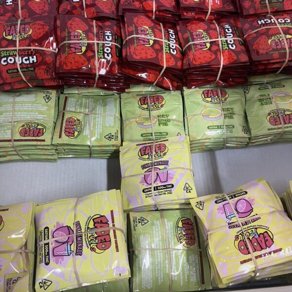 faded fruits gummies 500mg thc