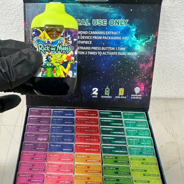 2g disposable rick and morty switch