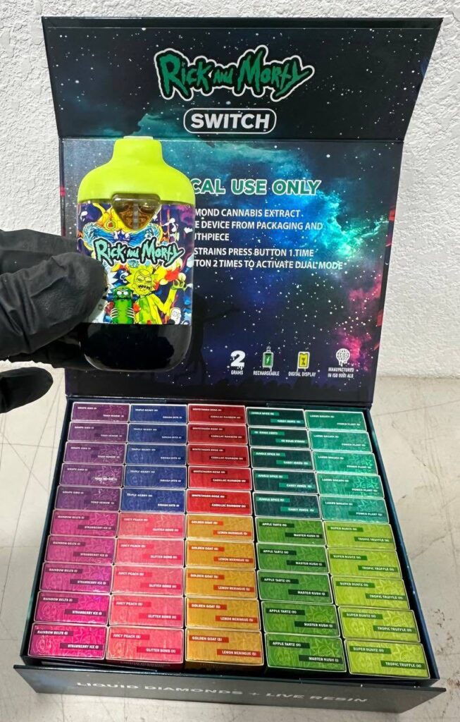 2g disposable rick and morty switch