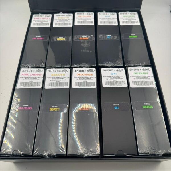 sherb x doja live rosin joints 2.5g