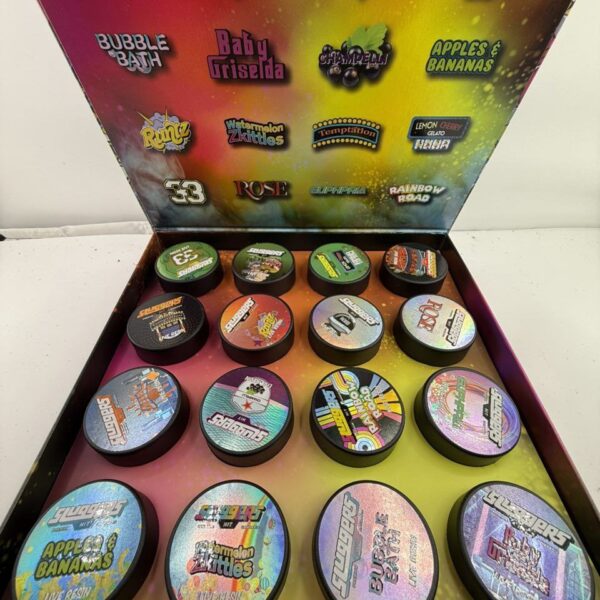 sluggers hit gram slam wax live resin sugar concentrates