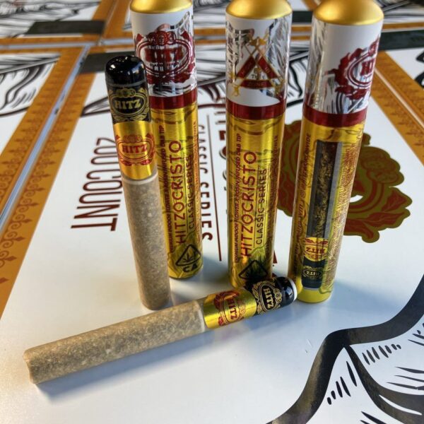 hitzocristo classic series premium 2g indoor flower x rosin infused dab tip