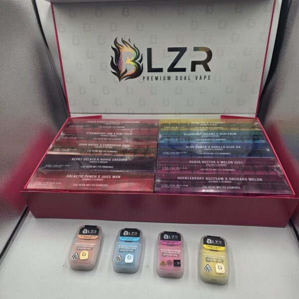 BLZR premium dual vape 2g disposable