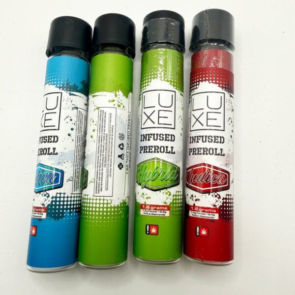luxe infused prerolls 1.6g