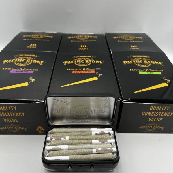pacific stone prerolls 0.5g 14pks