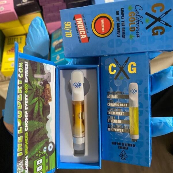 california gold 1g cartridges
