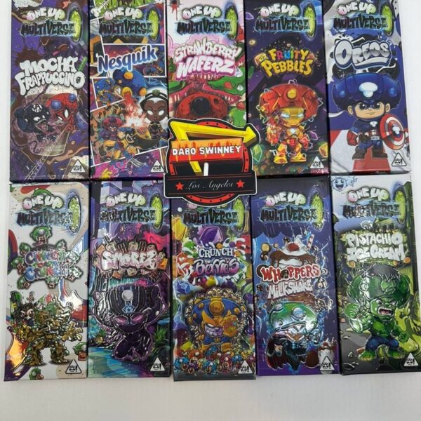 one up multiverse mushroom chocolate bars 4g