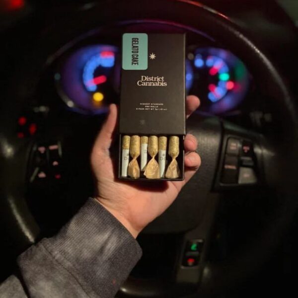 district cannabis infused flower prerolls