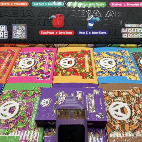 arcadia fusion 2g disposable dual flavor