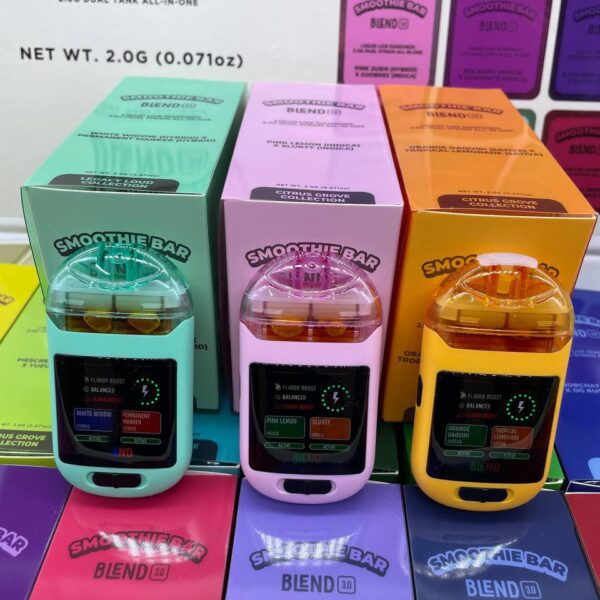 new smoothie bar blend 2g disposable dual strain collection all in one