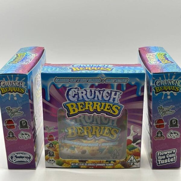 crunch berries 3.5g cannabis flower the finest farms