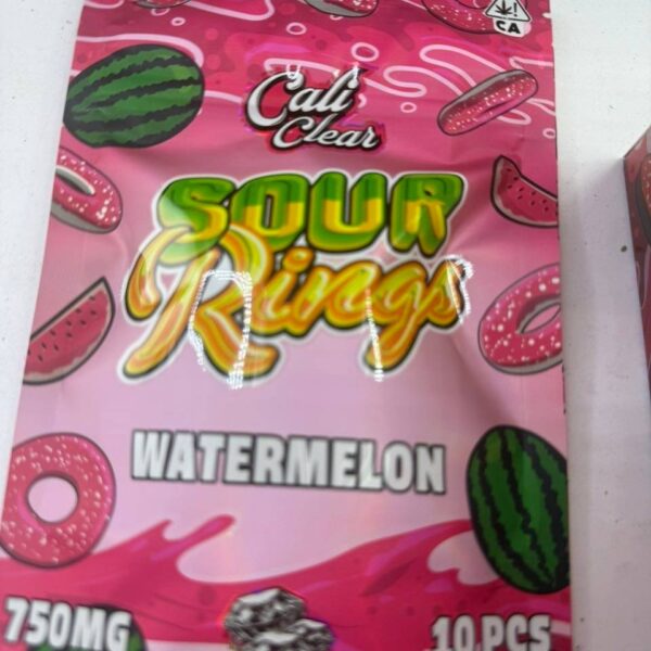 cali clear sour rings 750mg gummies