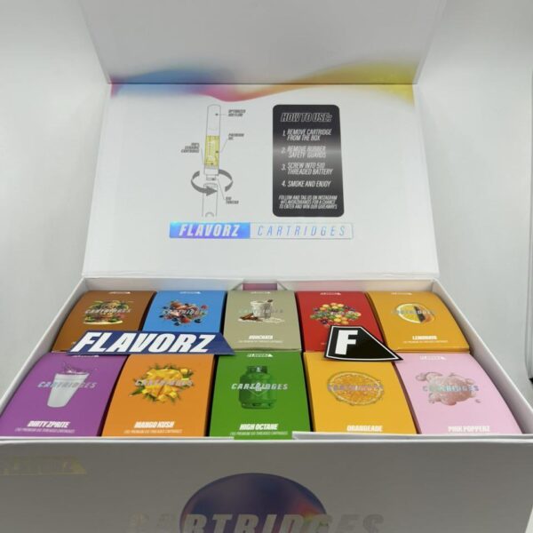 flavorz 1g cartridges premium 510 threaded