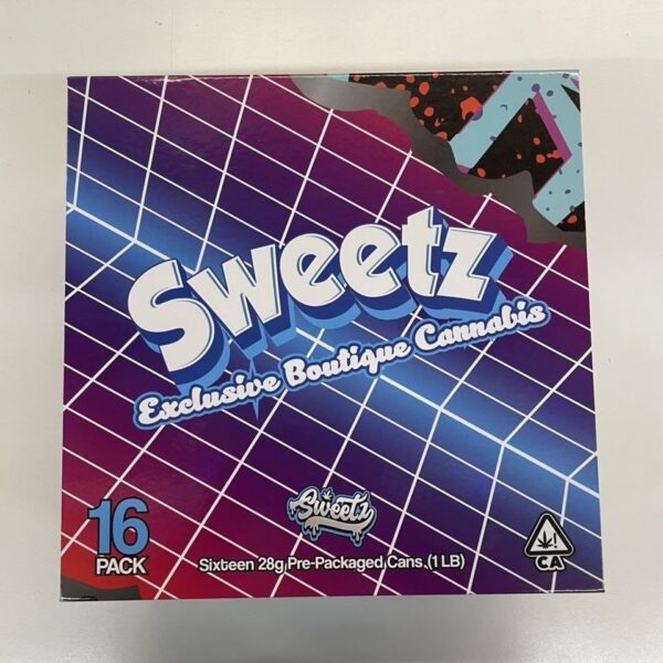 sweetz exclusive boutique cannabis 28g prepackaged cans