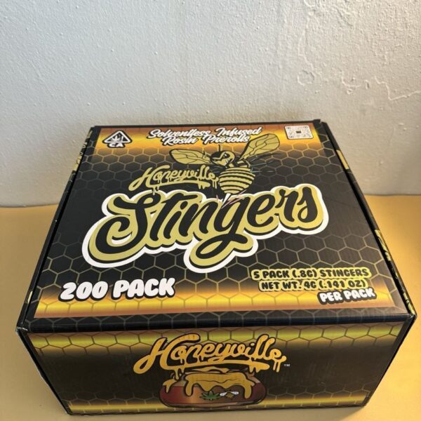 stingers solventless infused rosin prerolls