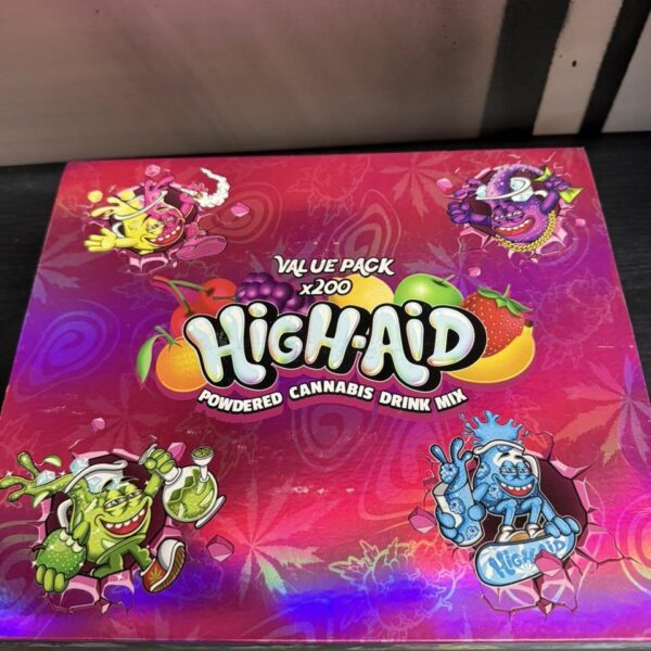 high aid value pack x200 cannabis drink mix
