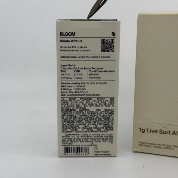 bloom 1g live surf all in one