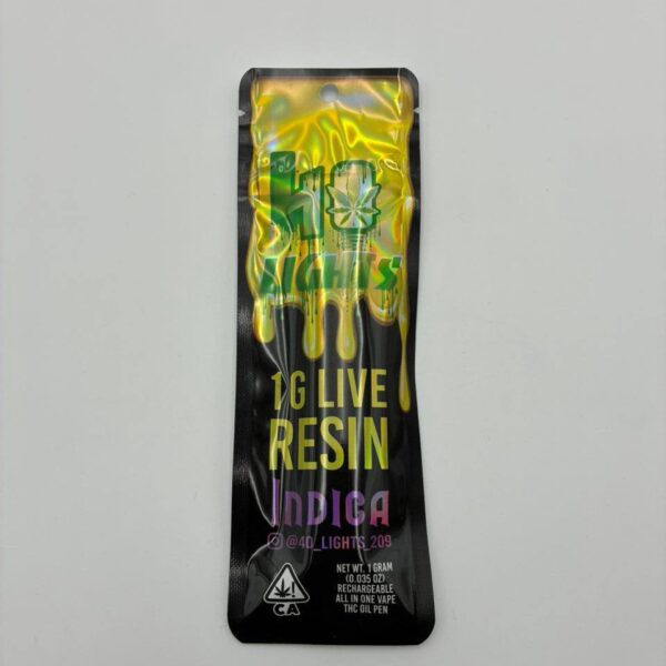 40 lights 1g live resin disposable
