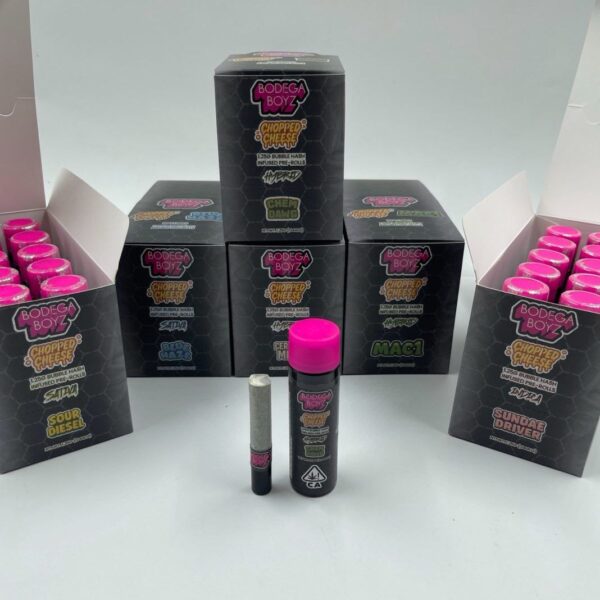 bodega boyz 1.25g bubble hash infused preroll