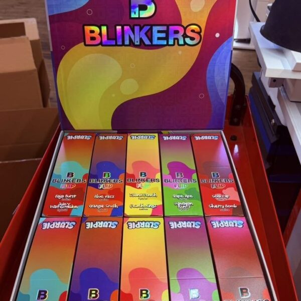 blinkers flip 2g dual disposable x hidden hills slurpee edition