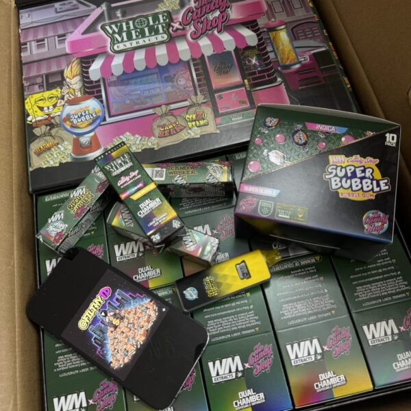 wholemelt extracts x the candy shop 2g disposable 