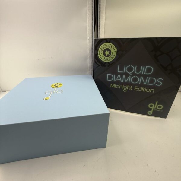 glo 1g cartridges cannabis oil midnight edition
