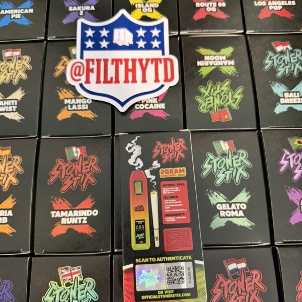 Stoner Stix World Tour 2G Disposable +Joint Live Resin+Live Rosin