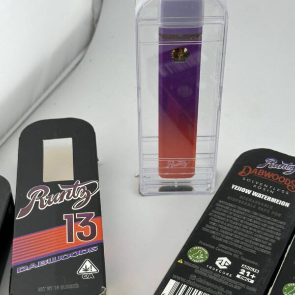 runtz x dabwoods 1g disposable products