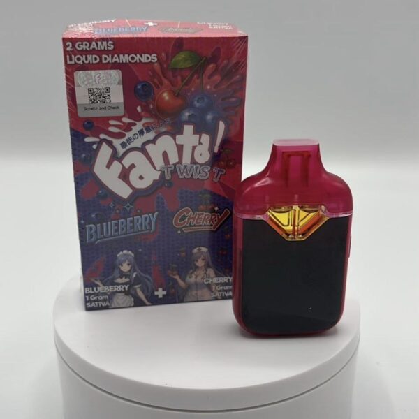 Fanta twist 2g disposable dual flavors