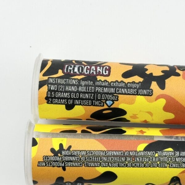 glogang x runtz 2g diamond infused