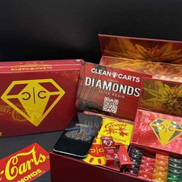 clean carts 2g disposable spring red edition
