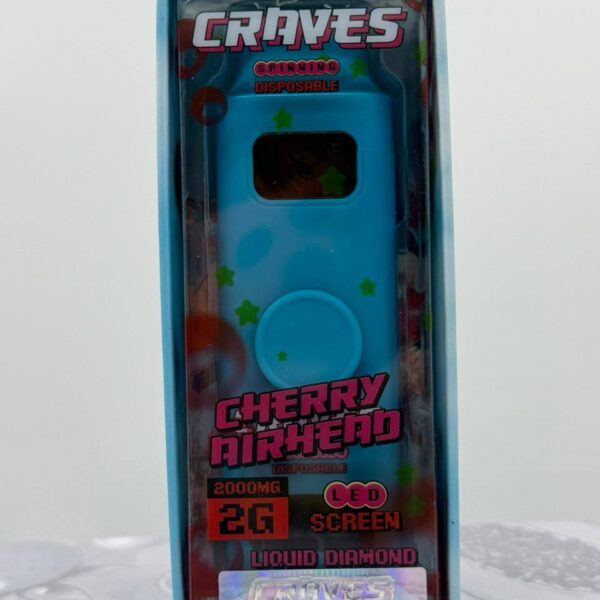 craves fidget spinning 2g disposable