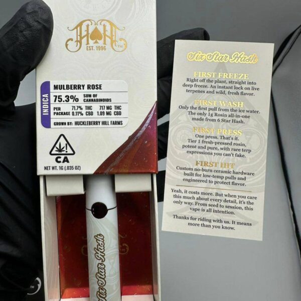 heavy hitters 1g rosin vape