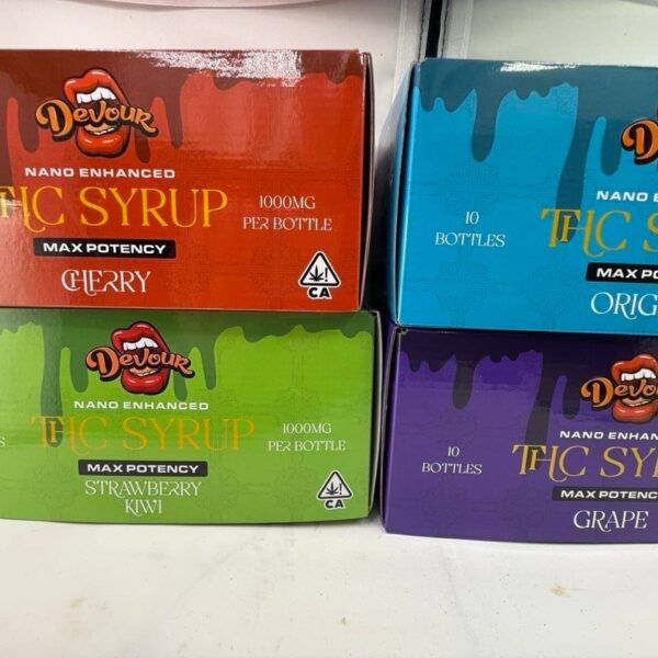 devour nano enhanced thc syrup max potency