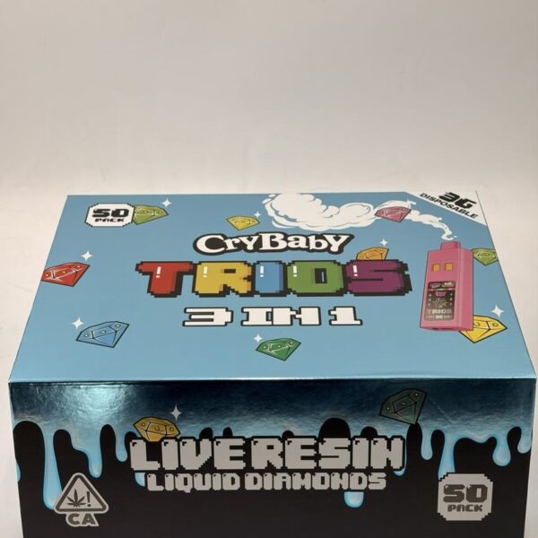 crybaby trios 3g disposable 3-in-1
