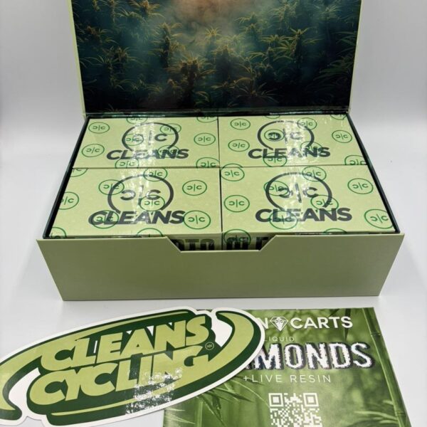 clean carts 2g disposable cleans cycling spring green