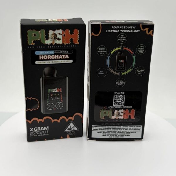 push horchata 2g disposable mexico edition