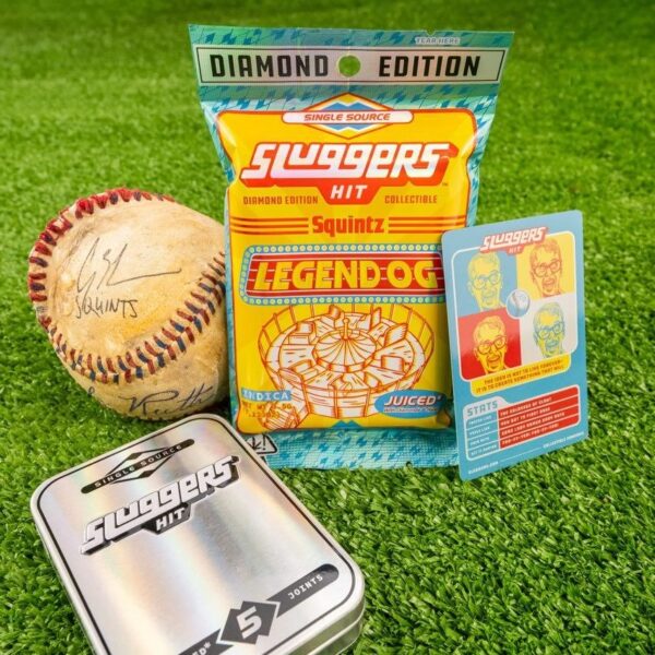 sluggers hit diamond edition collectible 3.5g connected infused prerolls
