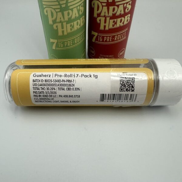 papa's herb 1g pre-rolls
