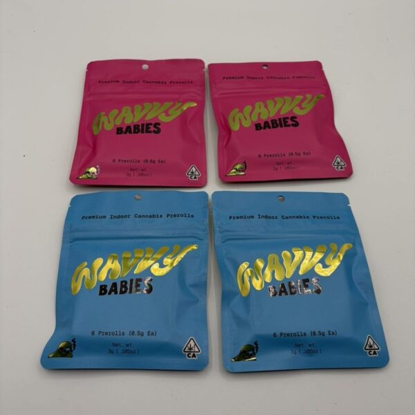 wavvy babies 3g premium indoor cannabis prerolls